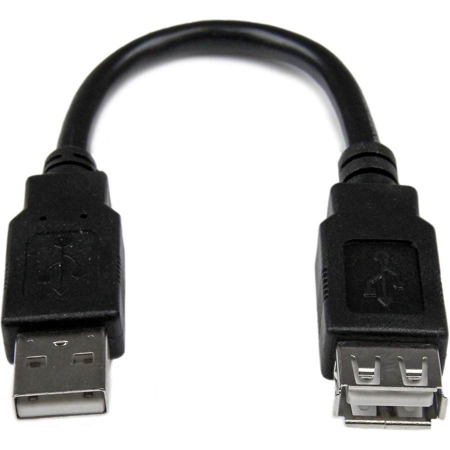 StarTech.com 6in USB 2.0 Extension Adapter Cable A to A - M/F - USB extensi