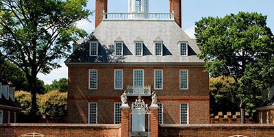 Photo of the Governor’s Palace in Williamsburg, VA