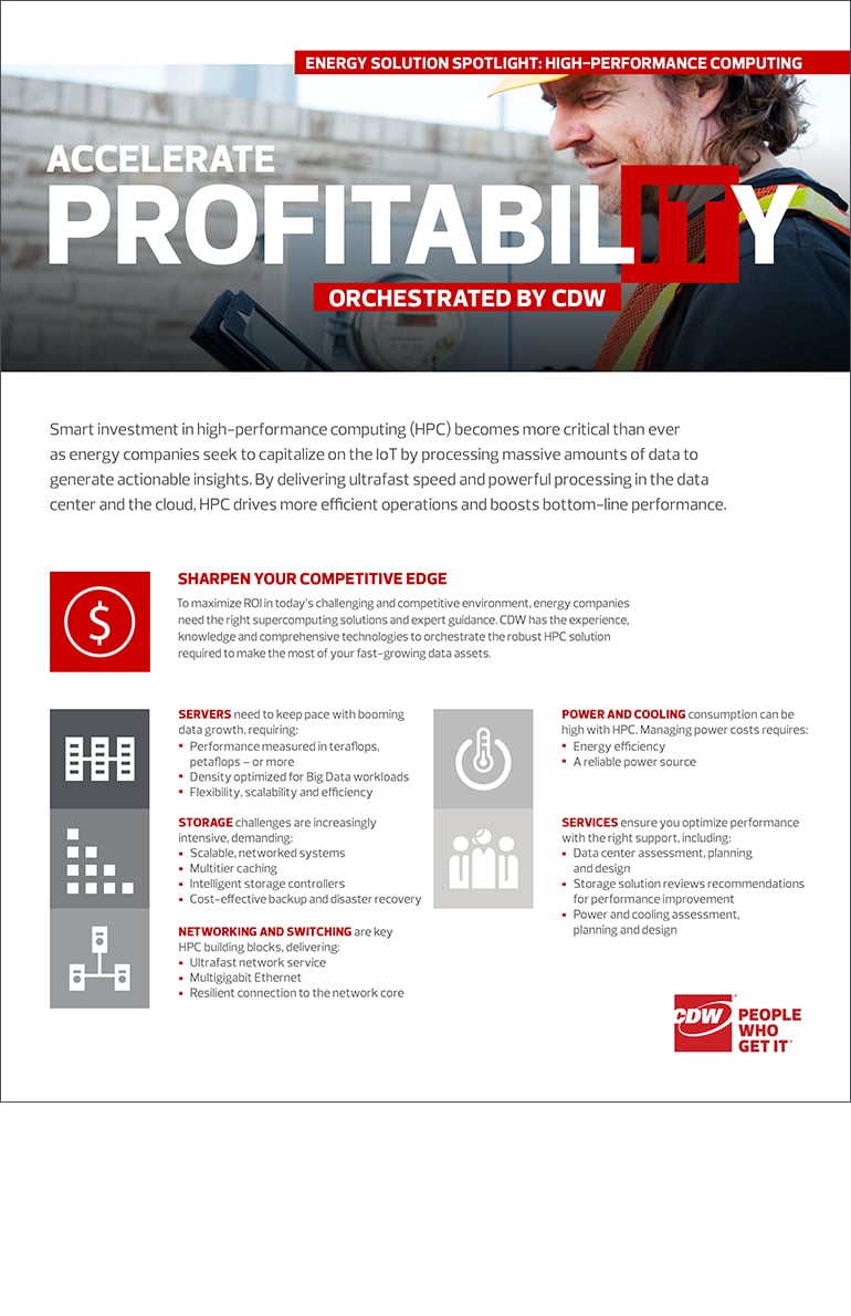 Preview of High-Performance Computing Data Sheet