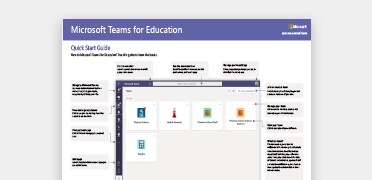 PDF OPENS IN A NEW WINDOW: read Microsoft Teams for Education Quick Start Guide