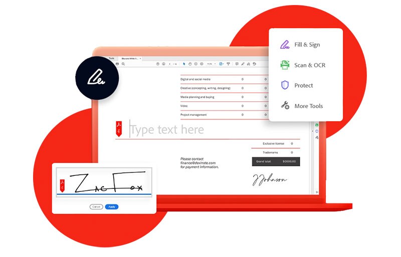 Speed up workflows with e-signatures image