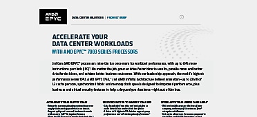 PDF OPENS IN A NEW WINDOW: read 2nd Gen AMD EPYC 7000 Brief