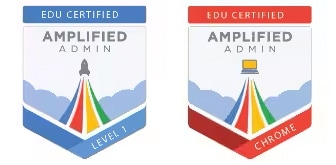 Amplified Admin Chrome Specialist Badge icon