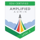 Amplified Admin Certification Level 2 Badge icon