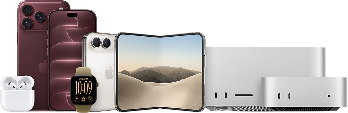 New Apple products including folding iPhone Duo.