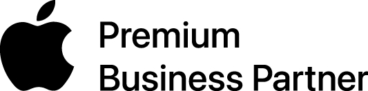Apple Premium Business Partner logo.