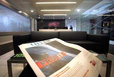 CDW newspaper and office
