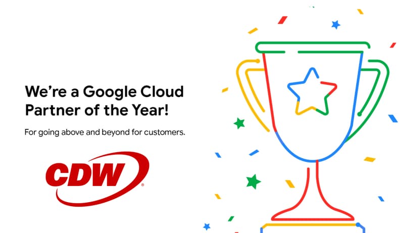 CDW Wins Two Google Cloud Partner of the Year Awards 