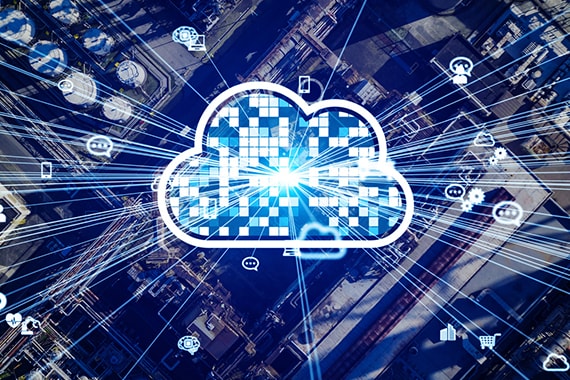 abstract cloud security image for Bitdefender 