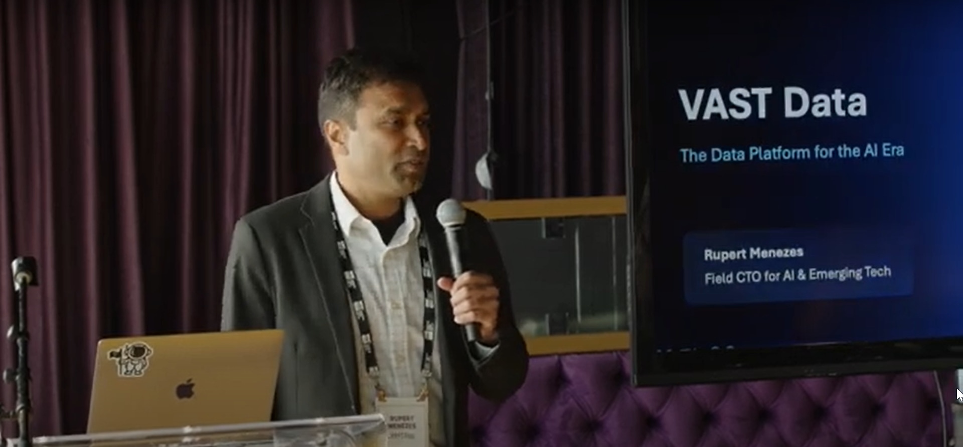 Rupert Menezes, Field CTO for AI & Emerging Tech