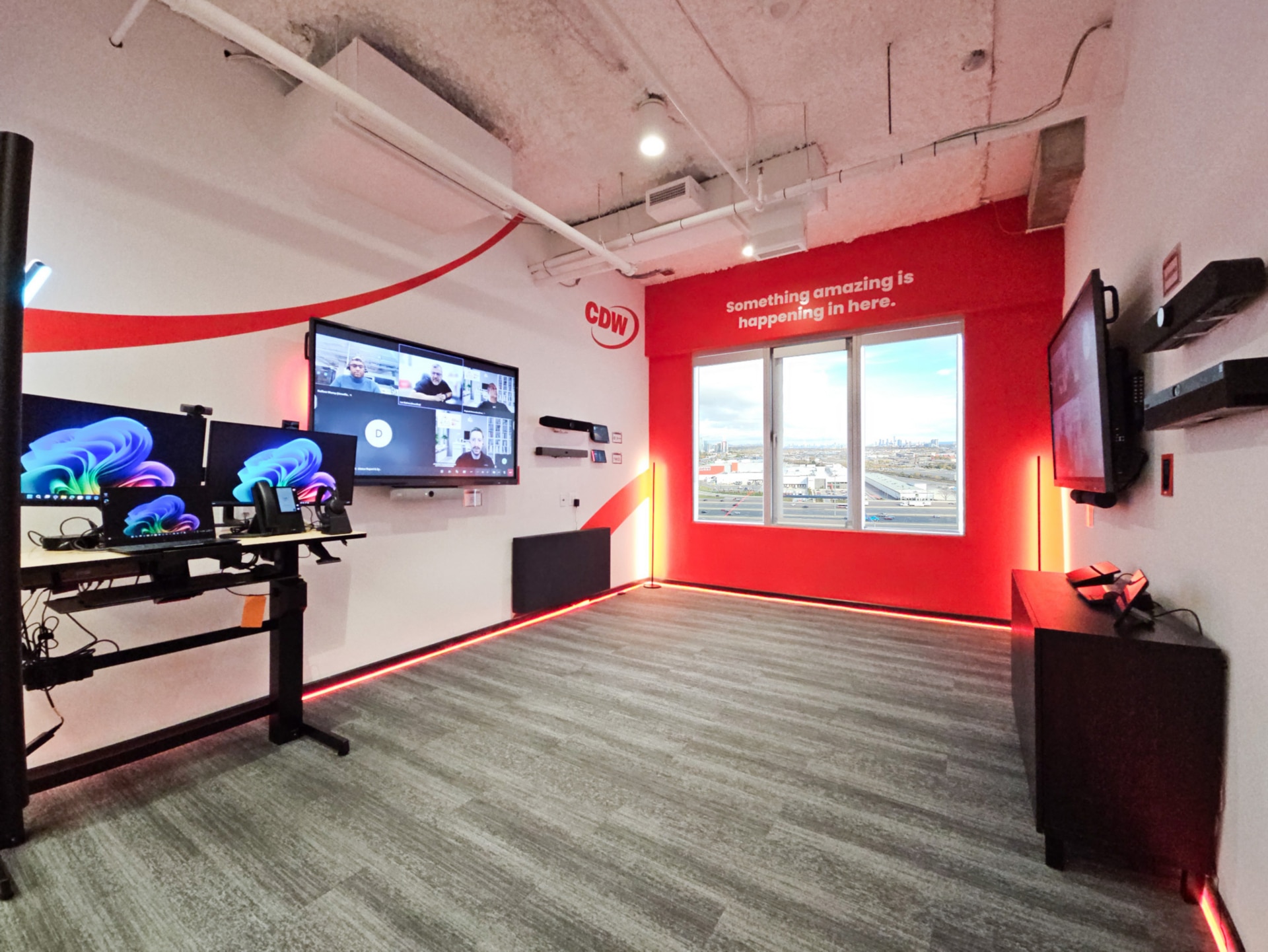 Digital workspace experience room