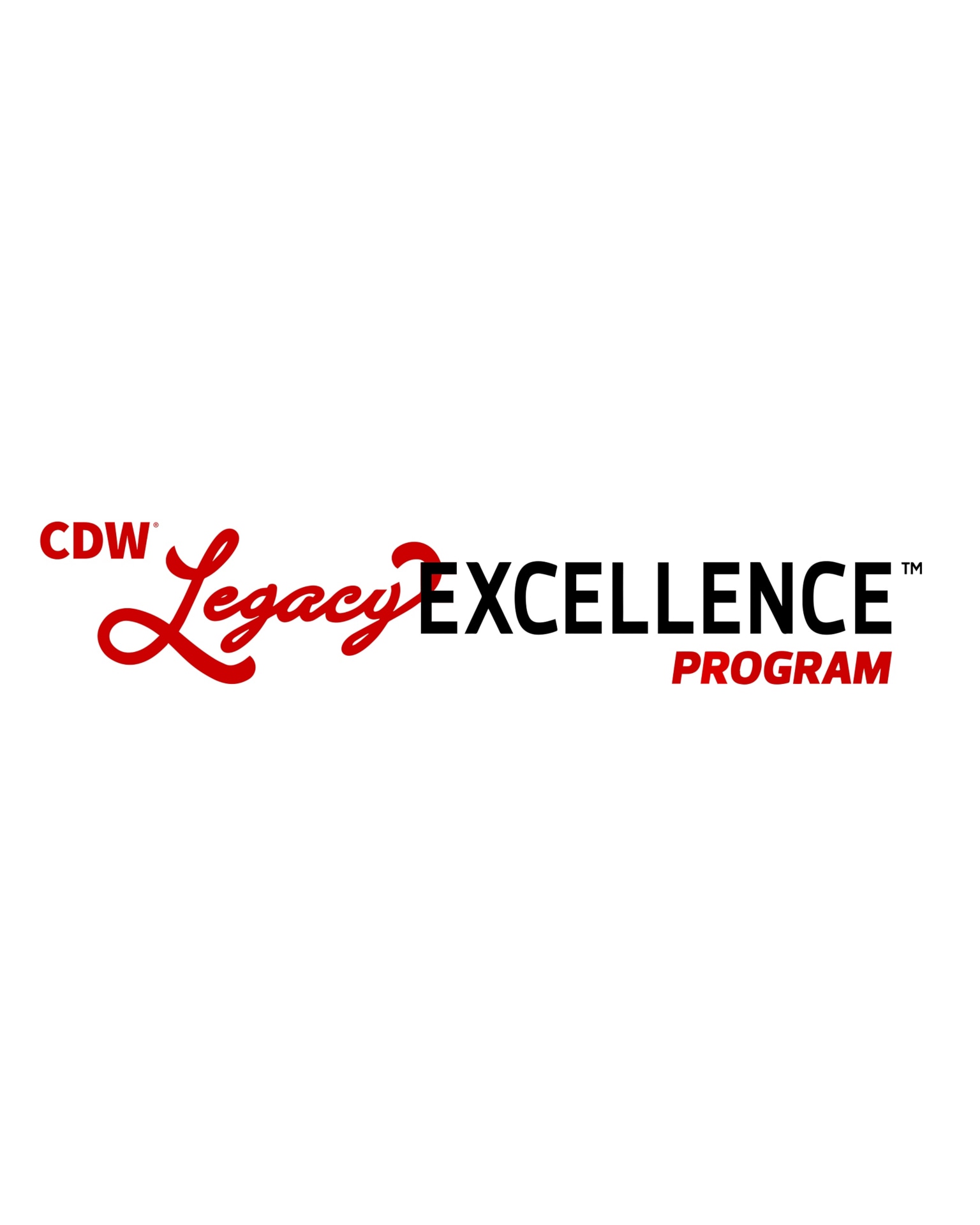 CDW Legacy Excellence Program Logo