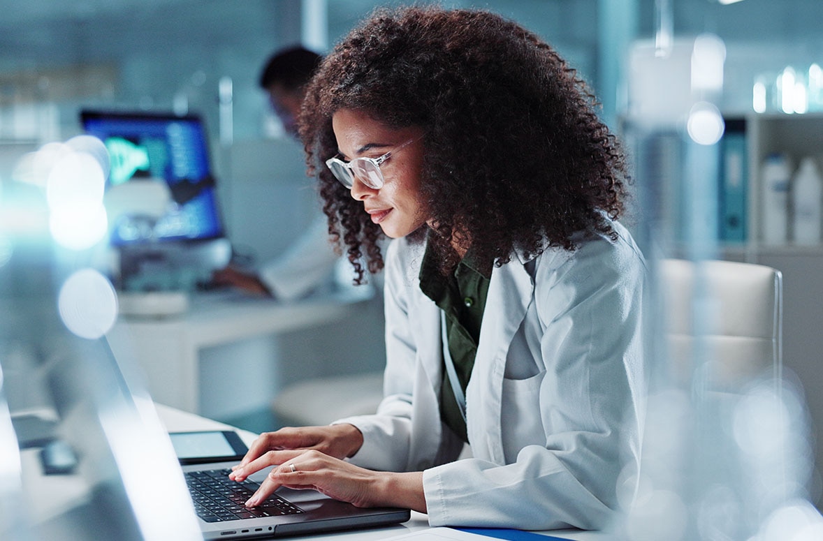 Coworkers working in the office