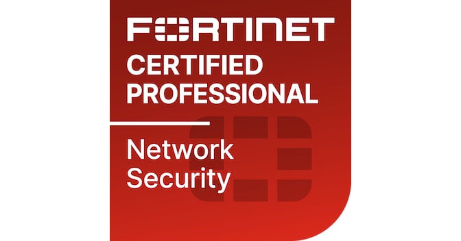 Fortinet Certified Professional Network Security Badge