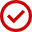 Checkmark icon.