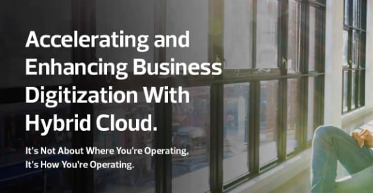 Infographic: Accelerating and Enhancing Business Digitization With Hybrid Cloud