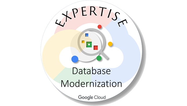 Google Database Modernization Icon