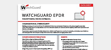PDF OPENS IN NEW WINDOW: Read the data sheet on WatchGuard Endpoint EDPR