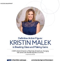 Un modèle inspirant : Kristin Malek brise le plafond de verre et fait des gains
