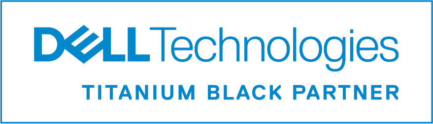 Logo de Dell Titanium Black Partner