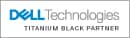 Logo de Dell Titanium Black Partner