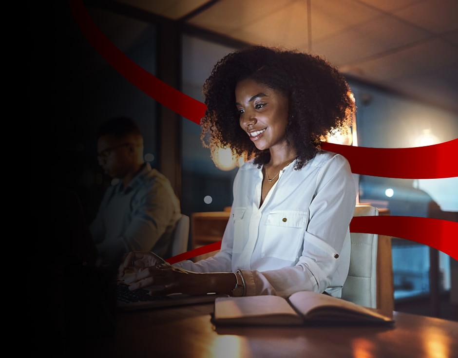 people working on laptops