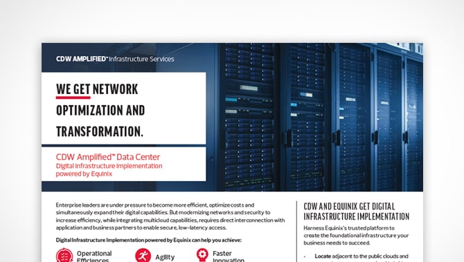 CDW Amplified Services & Equinix