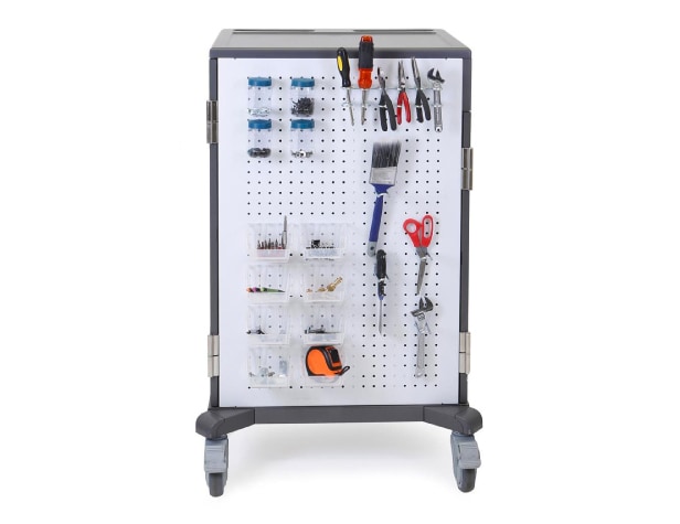 Browse Ergotron YES24 Adjusta Charging Cart & Mobile Makerspace