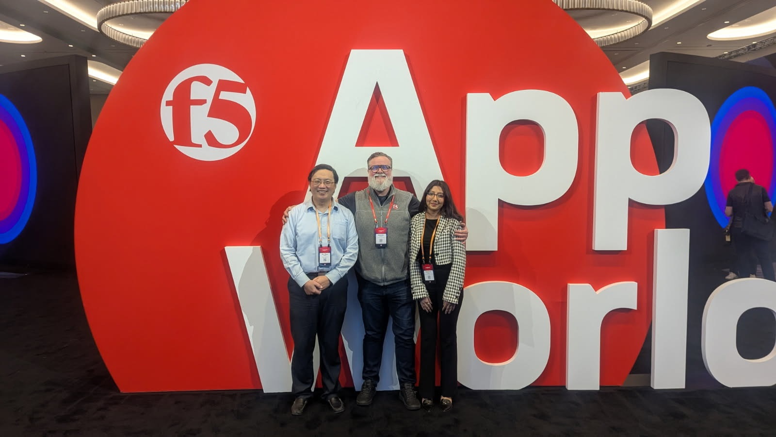 Image of our CDW Team at Appworld