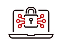 Secure Laptop icon