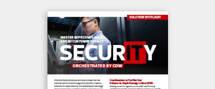 Preview image of the Solution Spotlight: Master GDPR Compliance and EU Customer Privacy Security