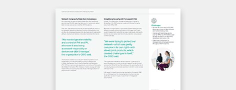 PDF OPENS IN NEW WINDOW: Read the Forcepoint ONE healthcare customer story