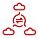 Icône d’environnements à nuages multiples