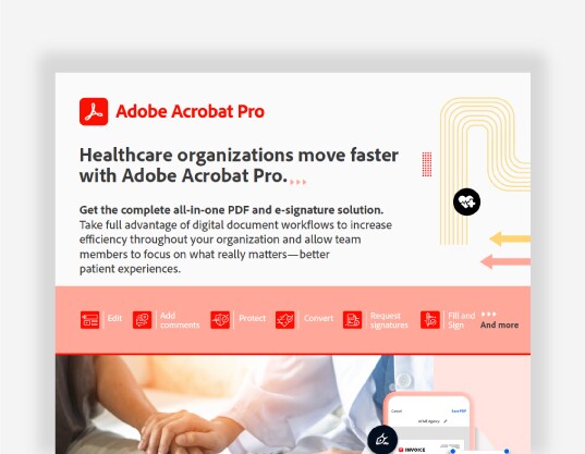 Better Patient experience with Acrobat