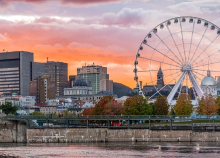 Photo de la silhouette de Montréal