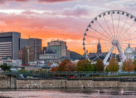 Photo of the Montréal skyline