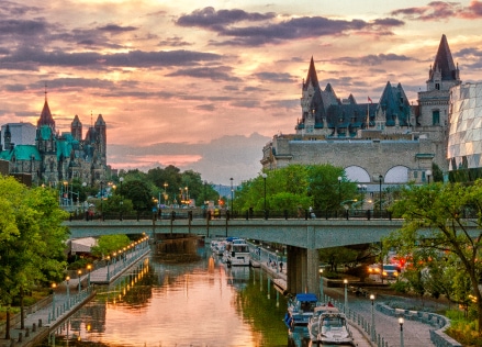 Photo de la silhouette d’Ottawa