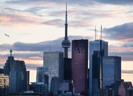 Photo de la silhouette de Toronto