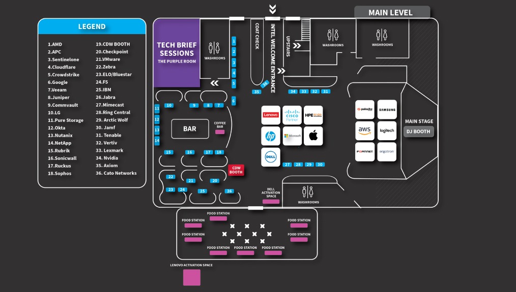 BTEX Main level floorplan