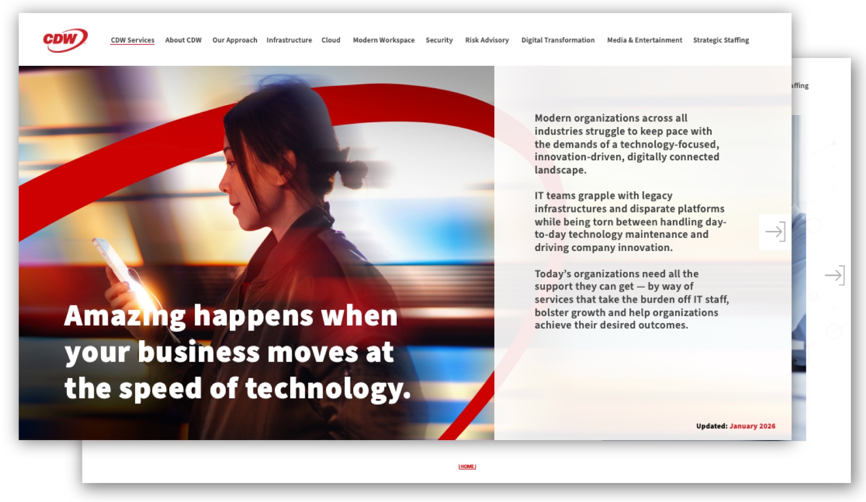 CDW Canada IT Services Catalogue