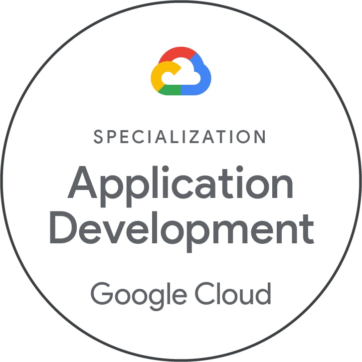 Google Cloud Specialization - Application Development