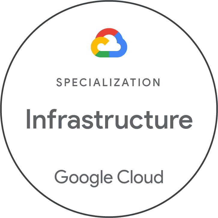 Google Cloud Specialization - Infrastructure