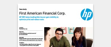 PDF OPENS IN A NEW WINDOW: read First American Financial Corp. case study