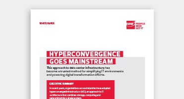   PDF OPENS IN A NEW WINDOW - Image preview of White Paper: Hyperconvergence Goes Mainstream