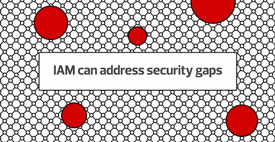 Identity and Access Management (IAM) Can Address Security Gaps