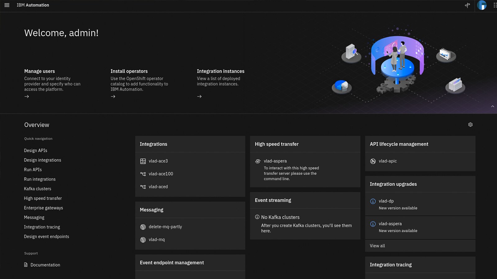 IBM Cloud Pak Integration CP41 Screenshot