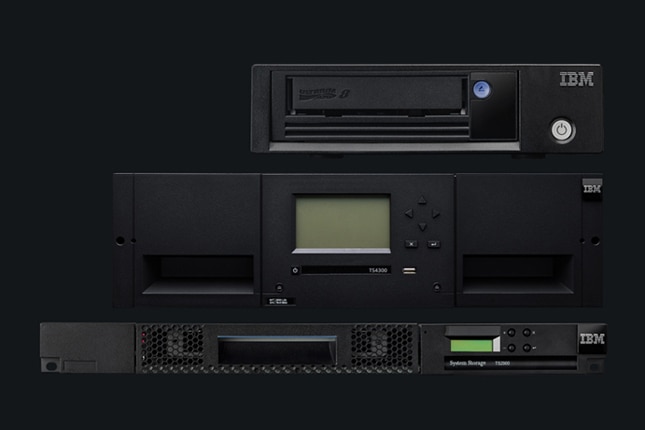 thumbnail image of IBM Tape Libraries