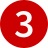 Icon Circle Number 3