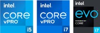 Intel Core i5 vPRO, i7 vPRO and i7 evo