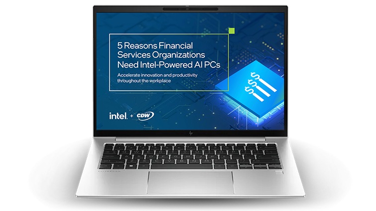 image of an Intel-Powered PC laptop computer